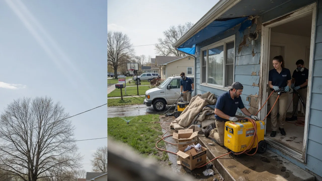 Basement Flood Cleanup in Gates, TN near me